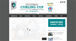Desktop Screenshot of curlingcup-suedtirol.it