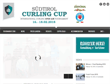 Tablet Screenshot of curlingcup-suedtirol.it